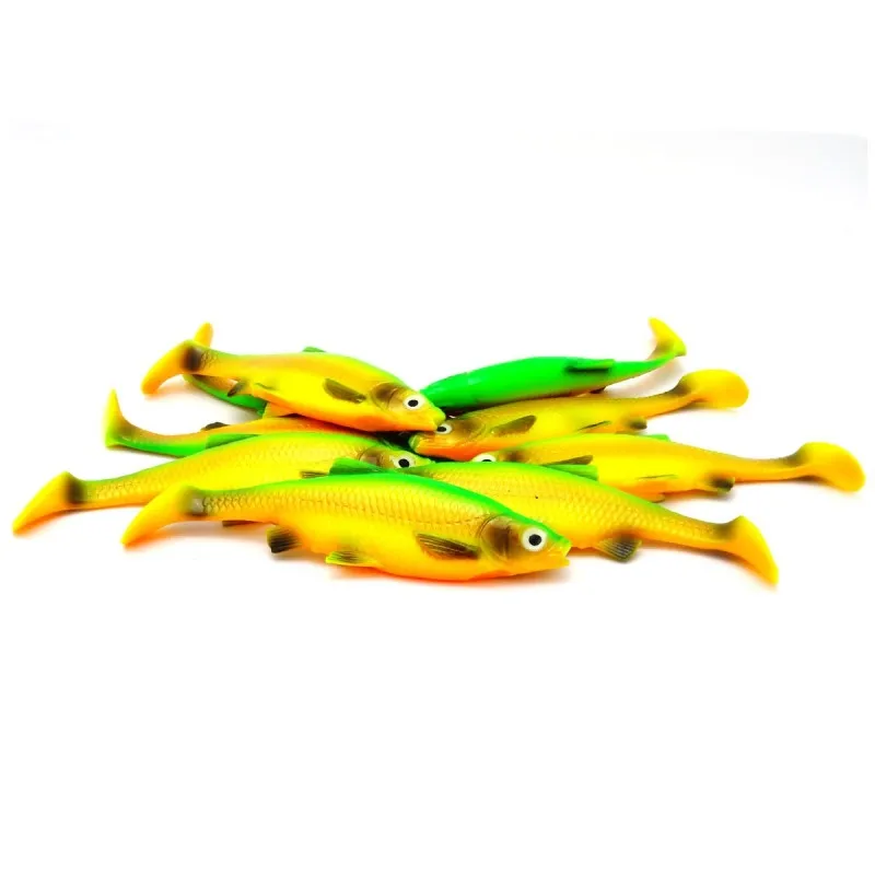 Przynęta Gumowa Savage GEAR ROACH PADDLE TAIL 12.5CM 22G FIRETIGER 61886