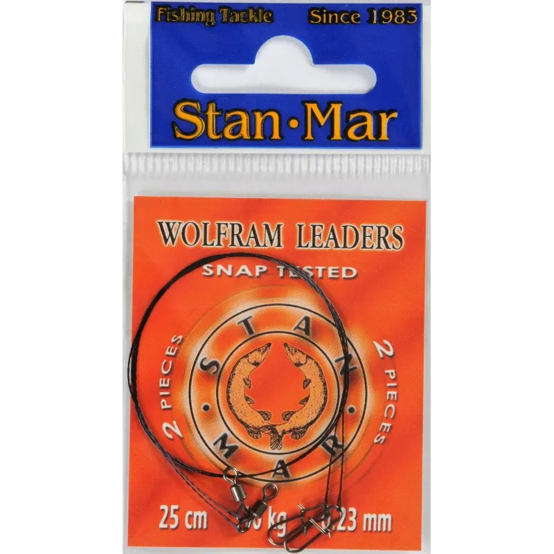 Przypon Wolfram Stan-Mar 25CM/10KG 2SZT