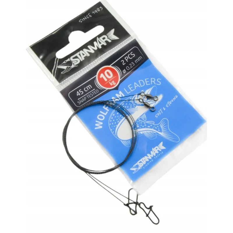Przypon Wolfram Stan-Mar 45CM/10KG 2SZT