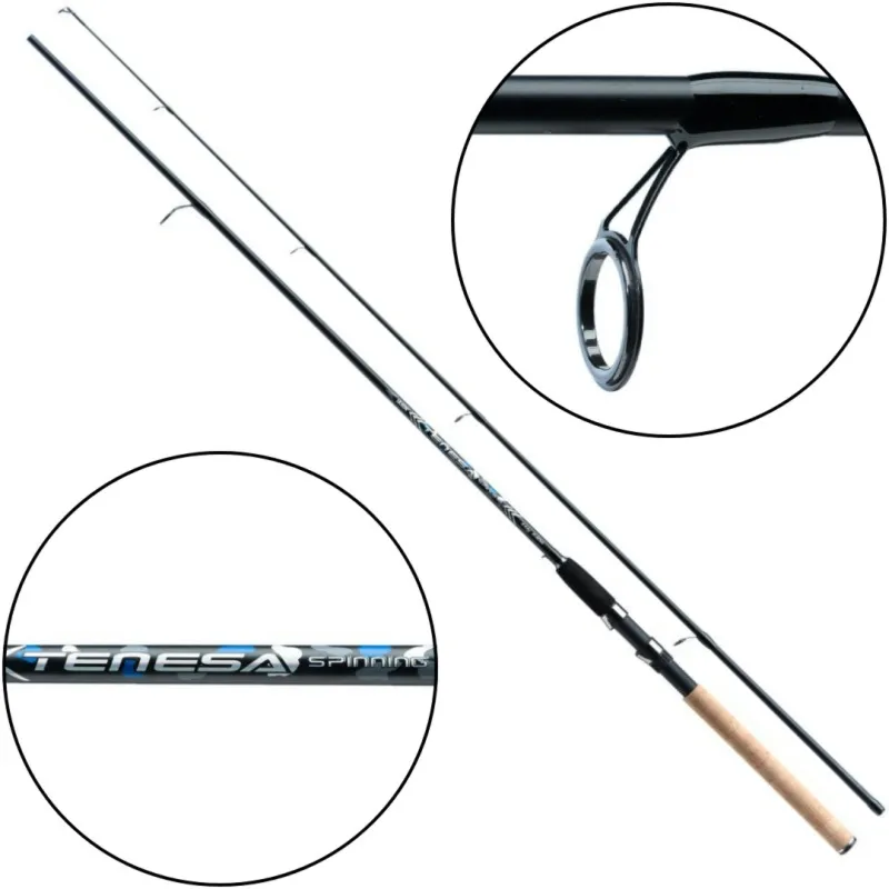 Wędka Tenesa Spinning 2,40m 2 5-25g