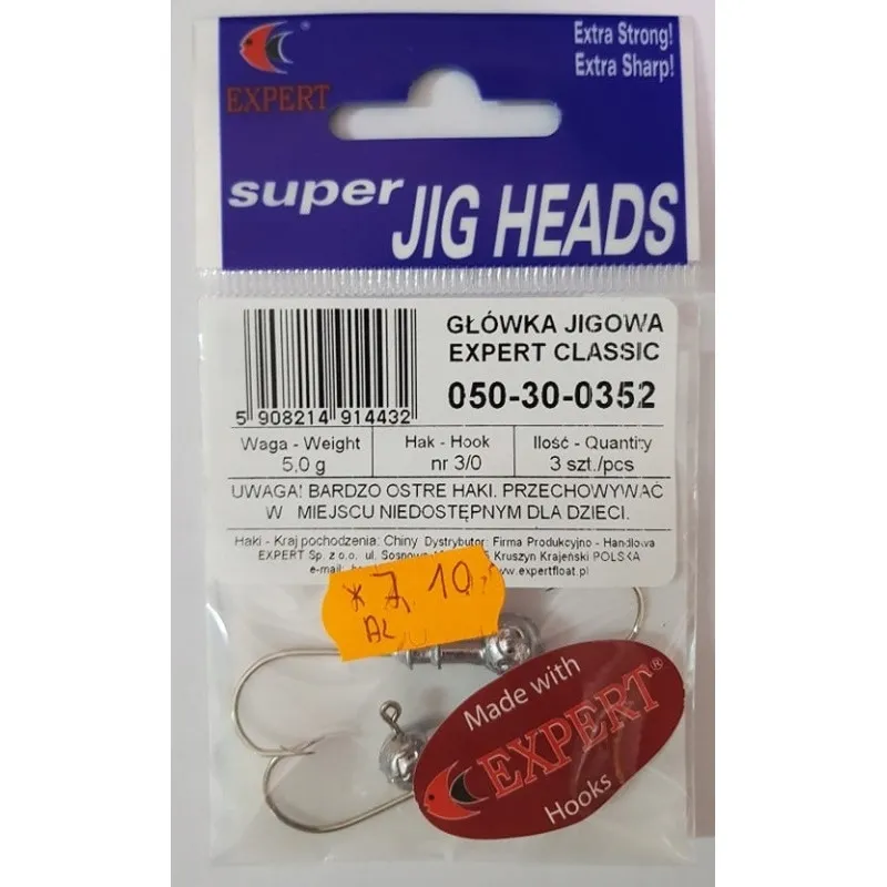 Główki Gamakatsu Classic 3SZT 3/0 - 5,0G