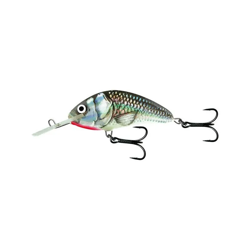 Fox Salmo Hornet FLO 9cm HOLOGRAPHIC GREY SHINER