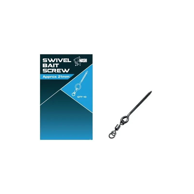 Nash Swivel Bait Screw 21mm