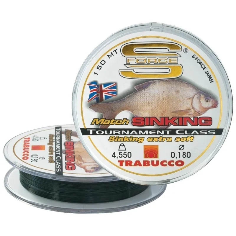 ŻYŁKA TRABUCCO S-FORCE MATCH 0.16MM 150M CIEMNONIEBIESKI 053-00-160