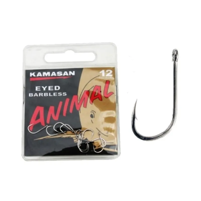 Haczyki Kamasan Animal BARBLESS Eyed - roz. 10
