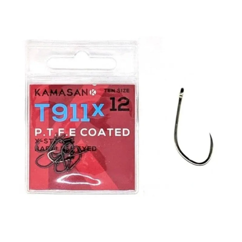 Haczyki Kamasan T911Ex PTFE roz.14