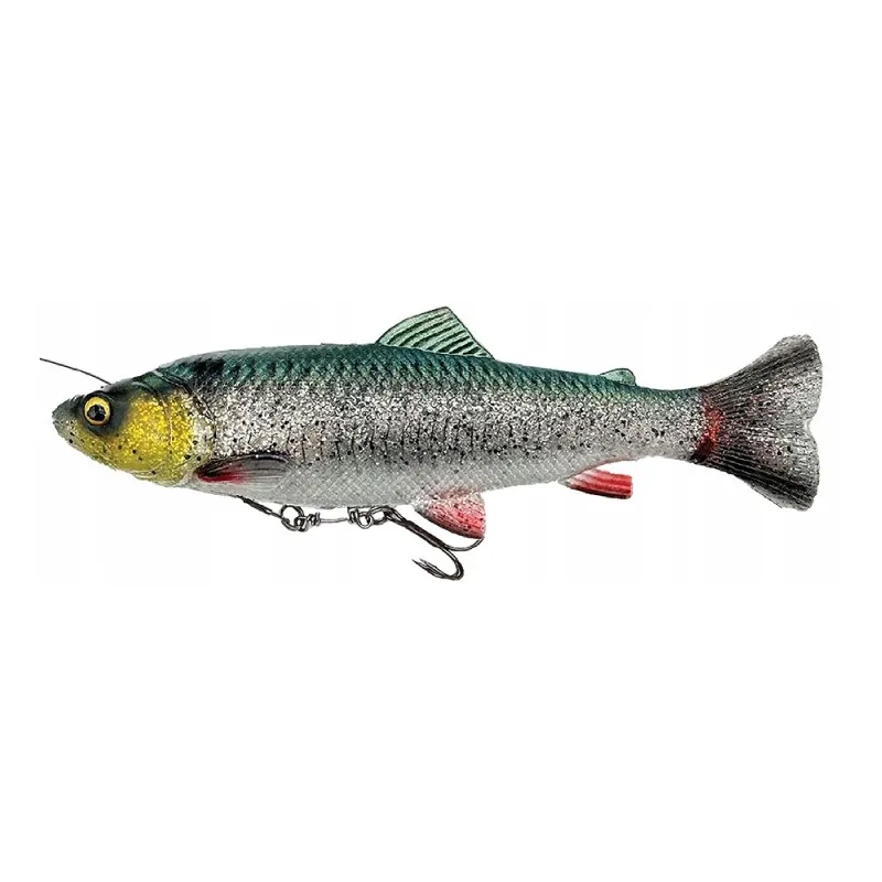 Sg 4D Linethru PULSE TAIL TROUT 16CM 51G SLOW SINKING GREEN SILVER