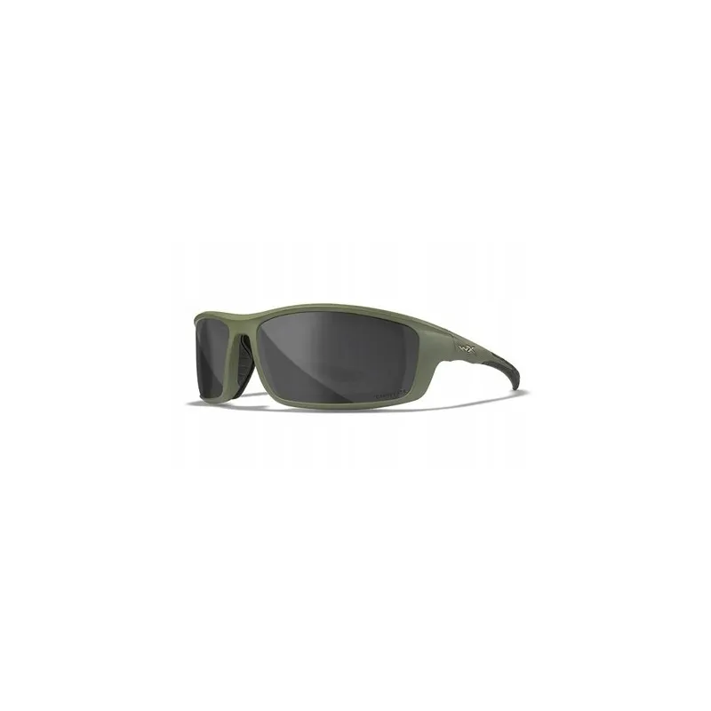 Okulary Wiley X GRID Capt Smoke Grey Matte Utility Green Frame