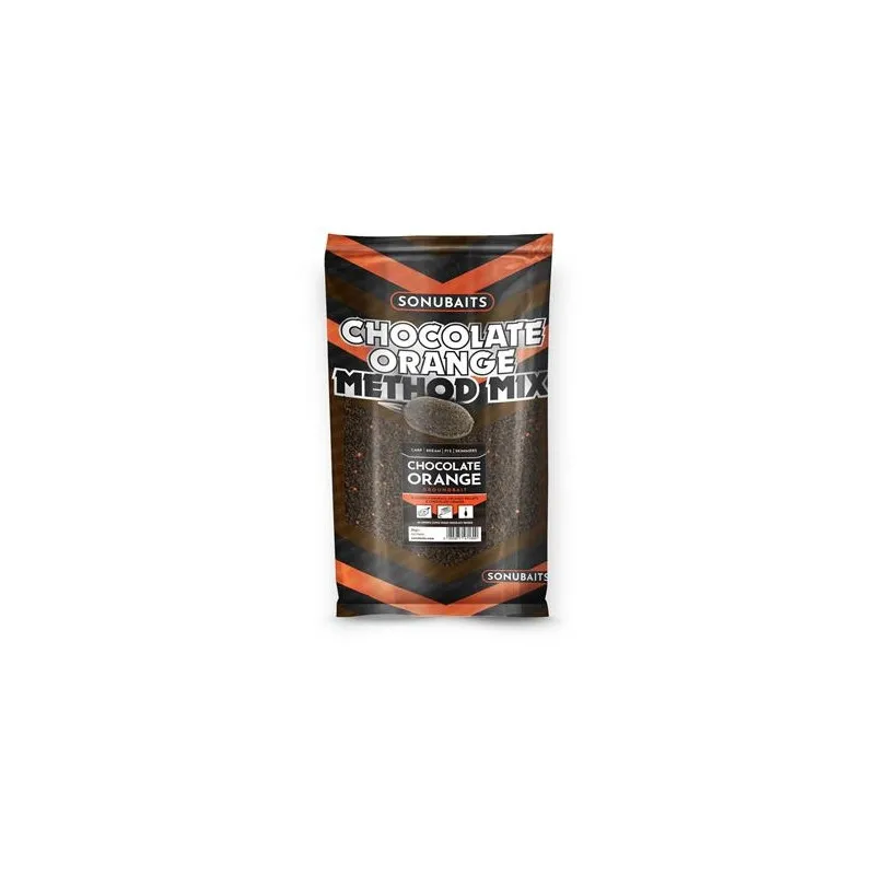 Sonubaits SONU CHOCOLATE ORANGE METHOD MIX GROUND BAIT (2KG)