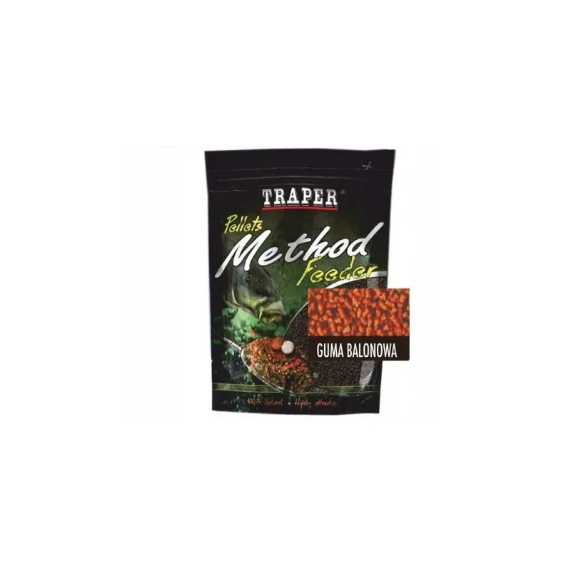 Pelet Traper Method FEEDER 2MM 0.5KG GUMA BALONOWA