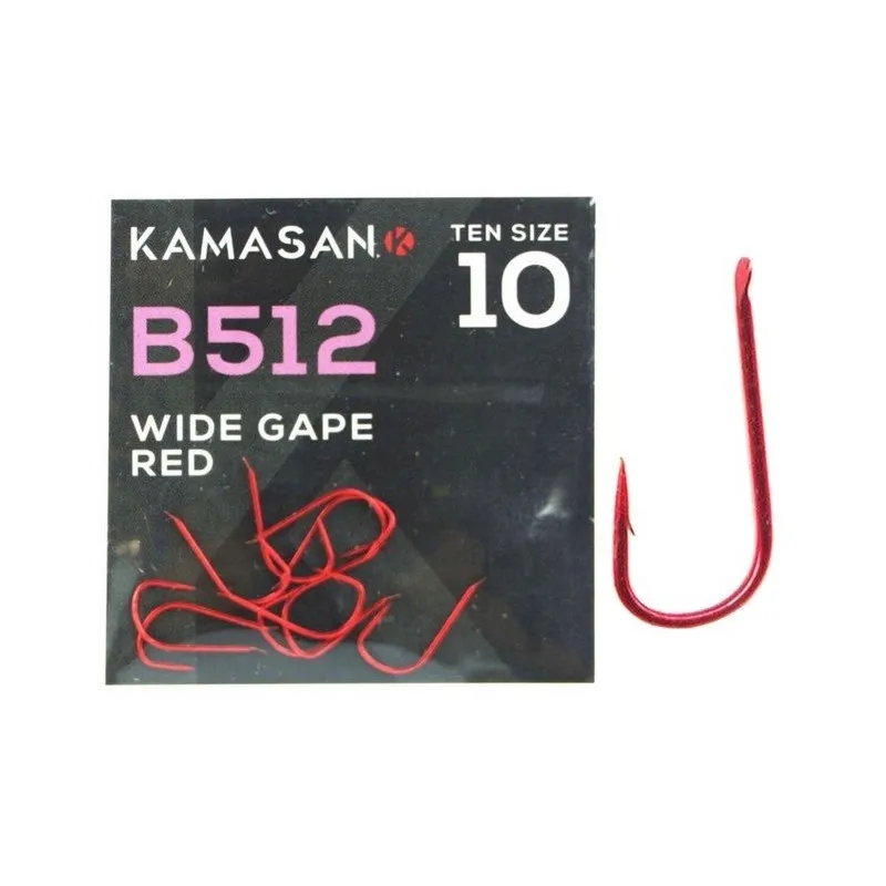 Haczyki Kamasan B512 Spade roz.10