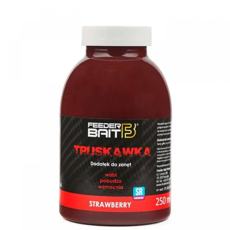 Feeder Bait Płynne POKARMY ZALEWA TRUSKAWKA 250ml