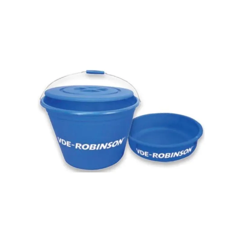 Vde-Robinson Wiadro Z miską i przykrywką 25 litrów