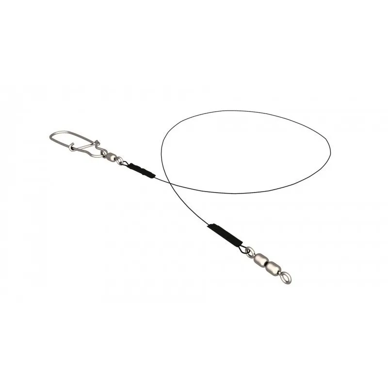 Pwtw34Kg_35Cm Przypon Wędkarski Z DRUTU TYTANOWEGO JERK GAME 34KG, 35 CM