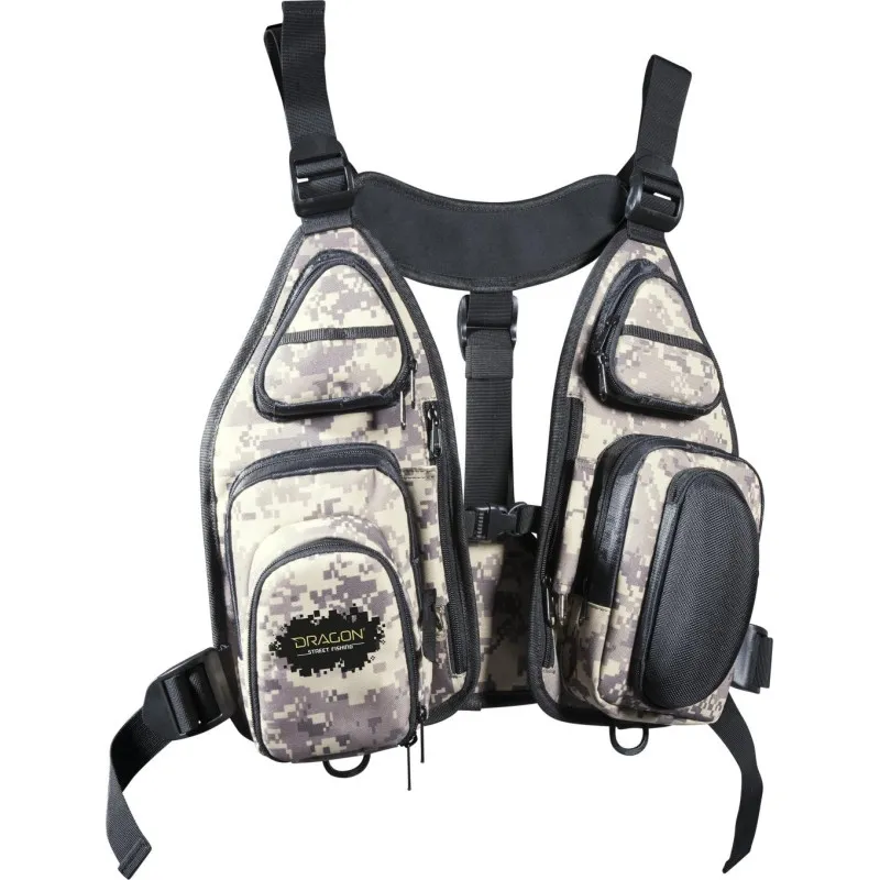 Kamizelka Techniczna Dragon STREET FISHING TechVest z wymiennymi torebkami
