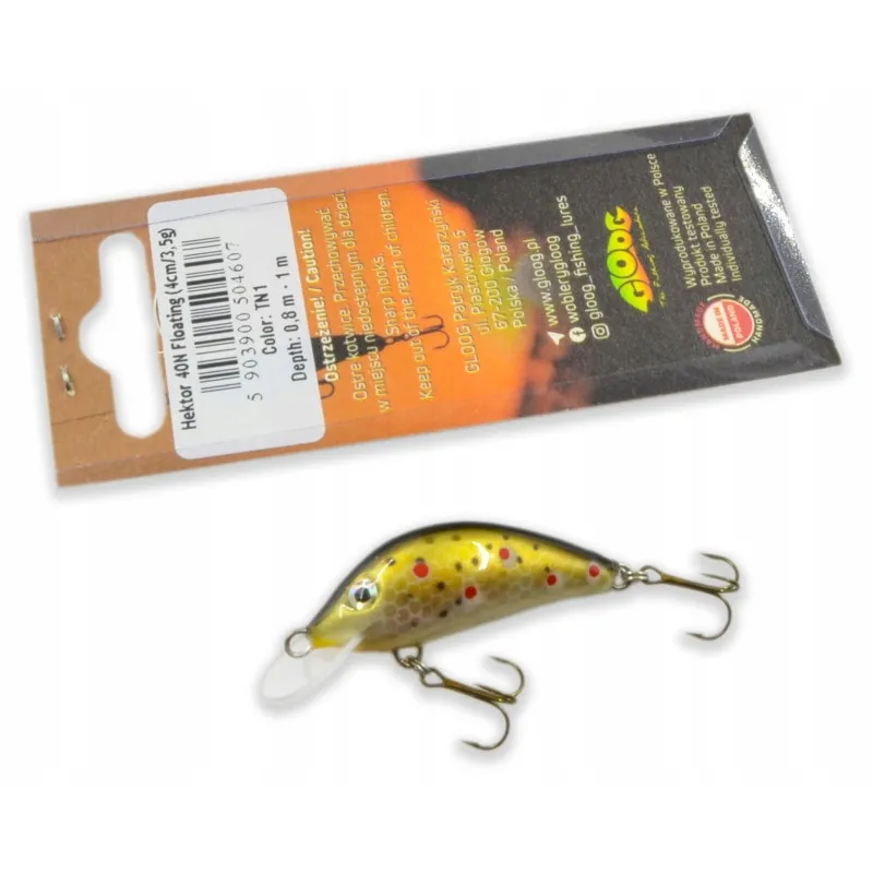 Wobler Gloog Hektor 40N Floating 4cm 3,5g TN1