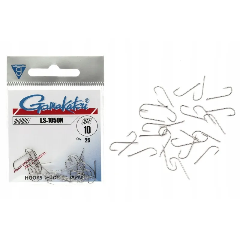 Gamakatsu LS-1050N HOOKS NICKEL Nr 22