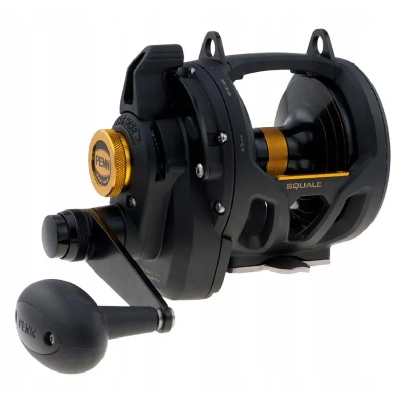 Penn Sql50Vsw/Squall 50Vsw LEVER DRAG 2SP BOX