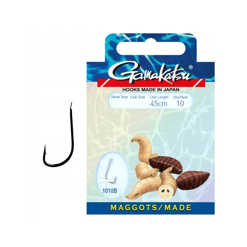 GAMA BOOKLET MAGGOTS 1010B 10-0.14MM 45CM