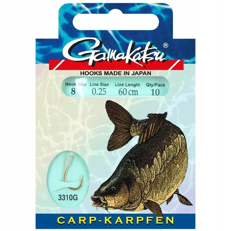 GAMA BOOKLET CARP 3310G Nr 6-0.28MM 60CM