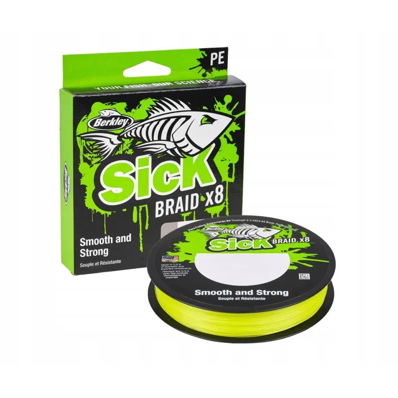 Berkley Sick BSKBFS10-FLG BK SICK BRD FLGRN 0.12 150M