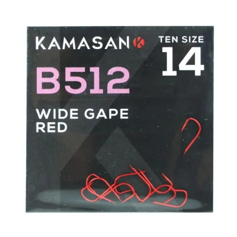 Haczyki Kamasan B512 Spade roz.18