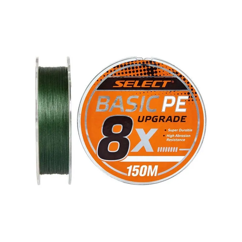 Select Basic PE 8x 150m (ciemnozielony) Nr 0.6/0.10mm 12lb/5.5kg