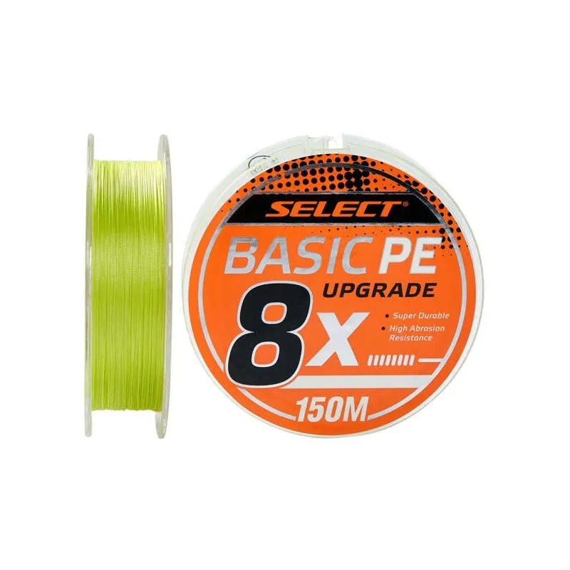 Select Basic PE 8x 150m (jasnozielony) Nr 1.5/0.18mm 22lb/10kg
