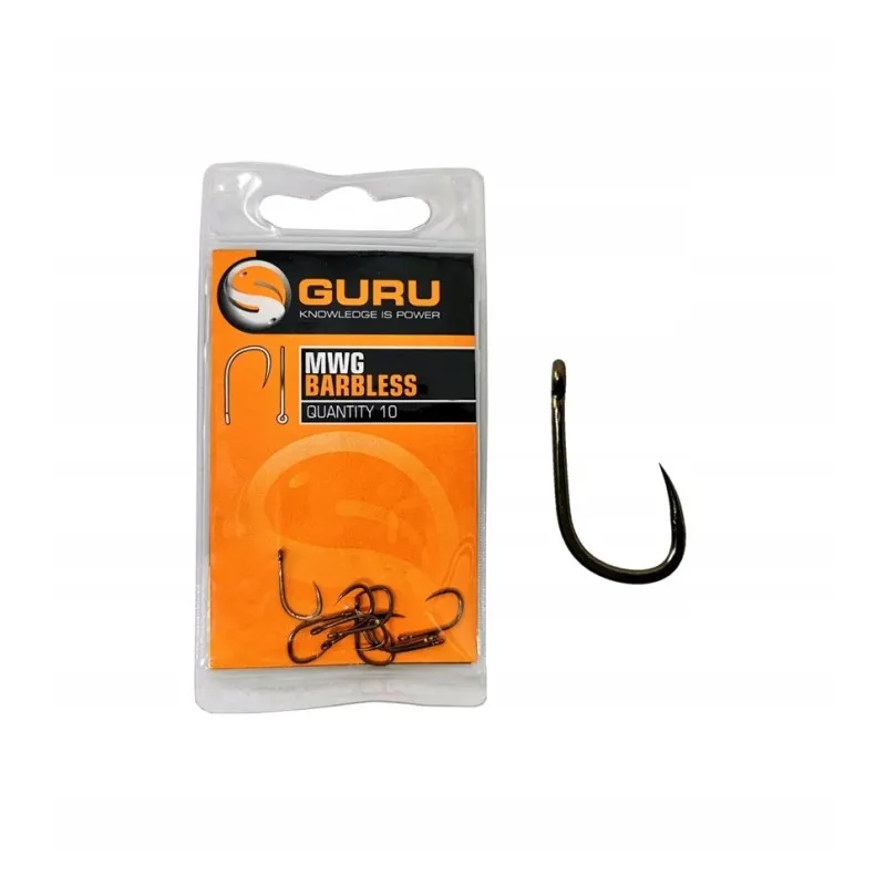 Guru MWG Hook size 14 (Barbless/Eyed)