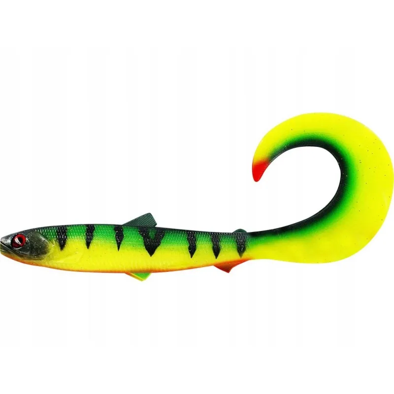 Westin BullTeez Curltail 21cm 49g Tiger Perch Box w.