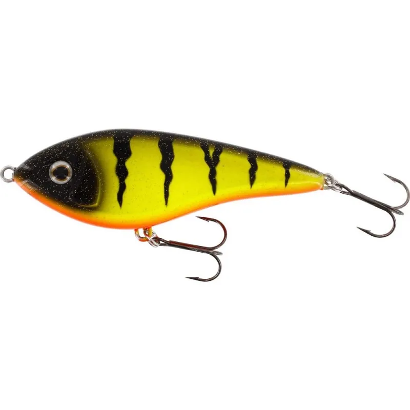 Wobler Westin Swim Glidebait 15cm 115g Sinking Fire Perch