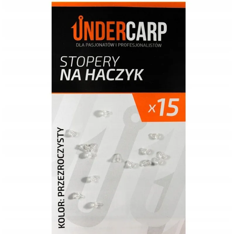 UnderCarp Stopery  na haczyk przezroczyste