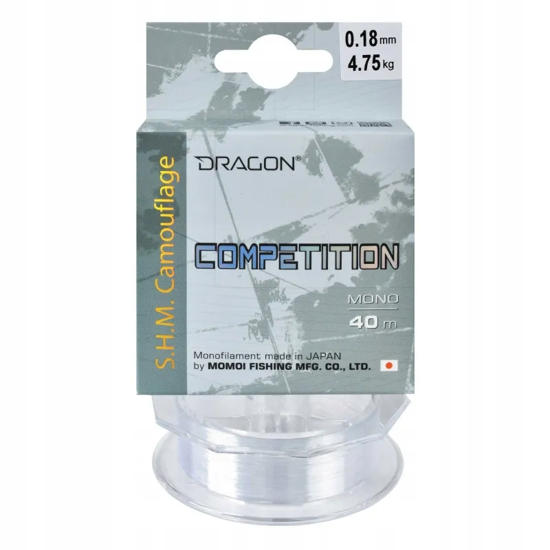 Żyłka DRAGON S.H.M.Camouflage Competition 0.20 mm/5,5 kg 40 m bezbarwna