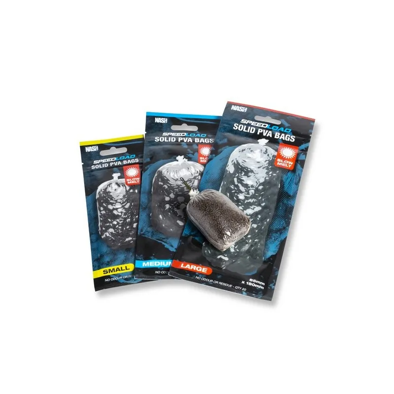 Nash Speedload Solid PVA Bag Large (Slow Melt)