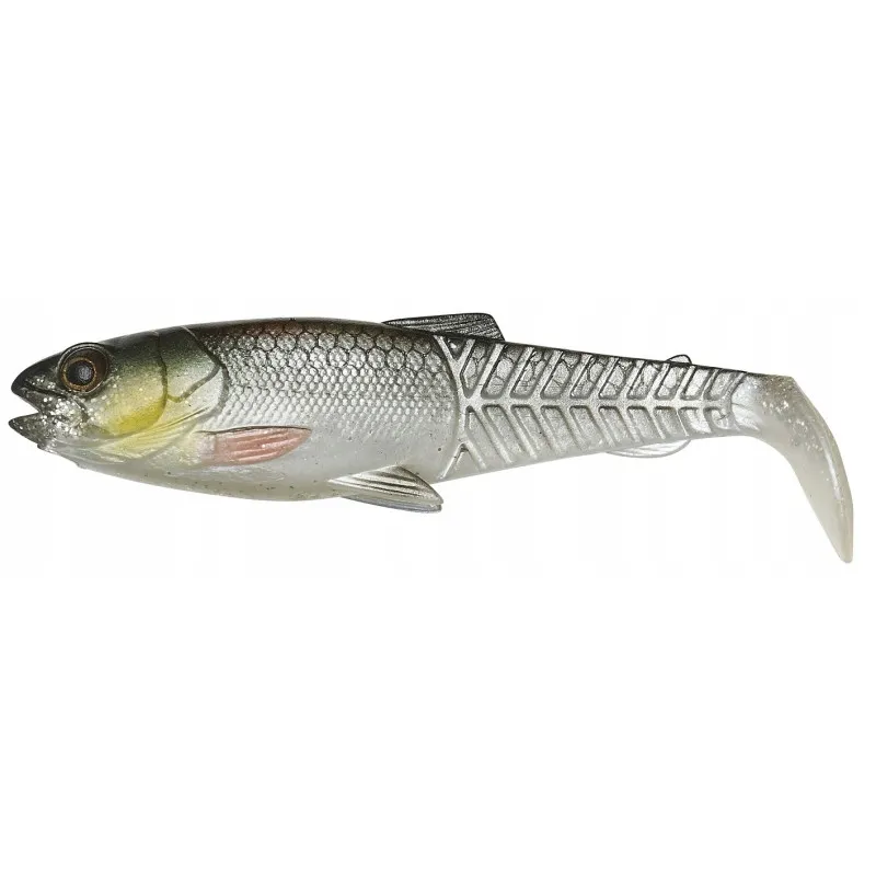 SG CRAFT CANNIBAL PADDLETAIL 6.5CM 4G GREEN SILVER UV