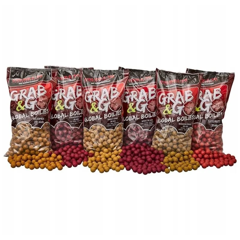 STARBAITS G&G GLOBAL KULKI 2,5KG HALIBUT