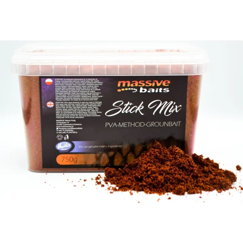 Massive Baits Stick Mix Bolsena Squid 0,75 kg