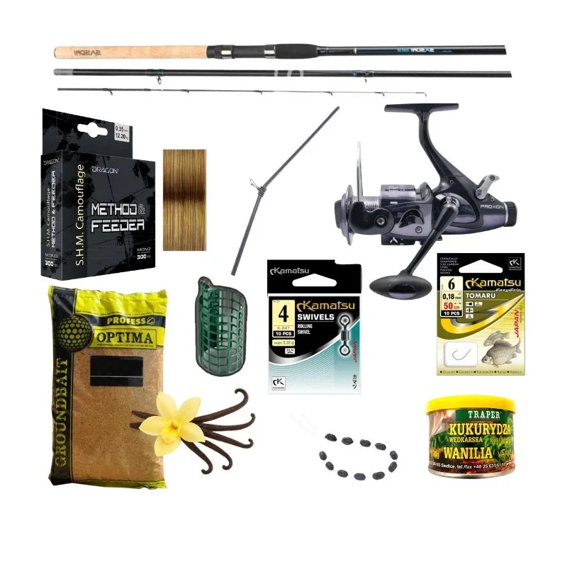 Zestaw feeder z brzegu START - dla początkujących