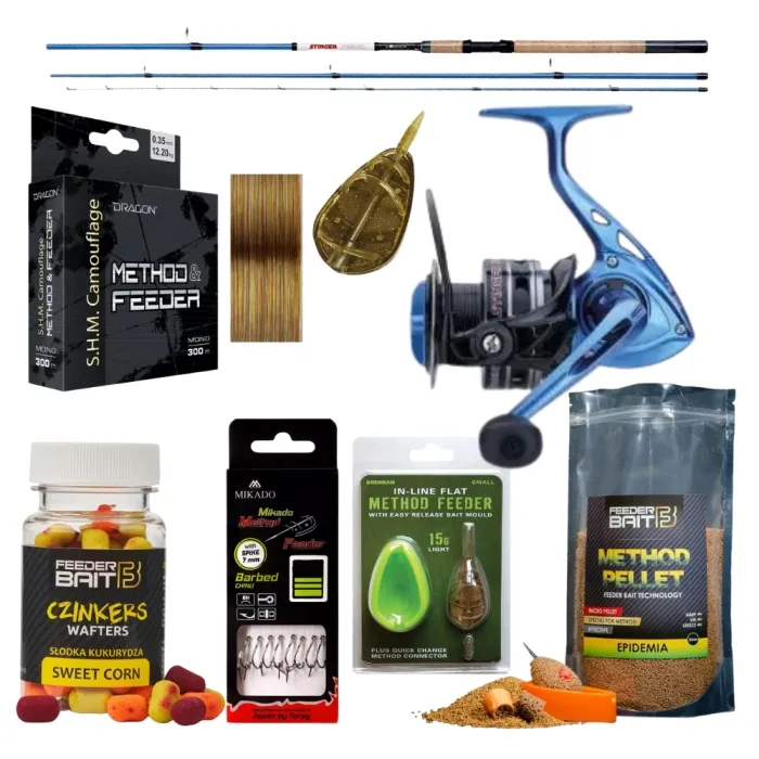 Zestaw method feeder ACTIVE- dla aktywnych wędkarzy