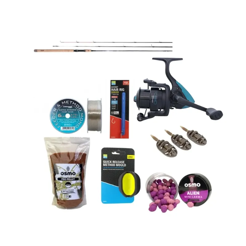 Zestaw method feeder PRO - dla ogarniętych łowców