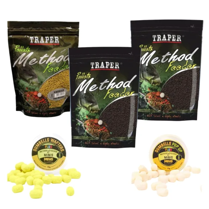 Zestaw przynęt method feeder START - dla początkujących