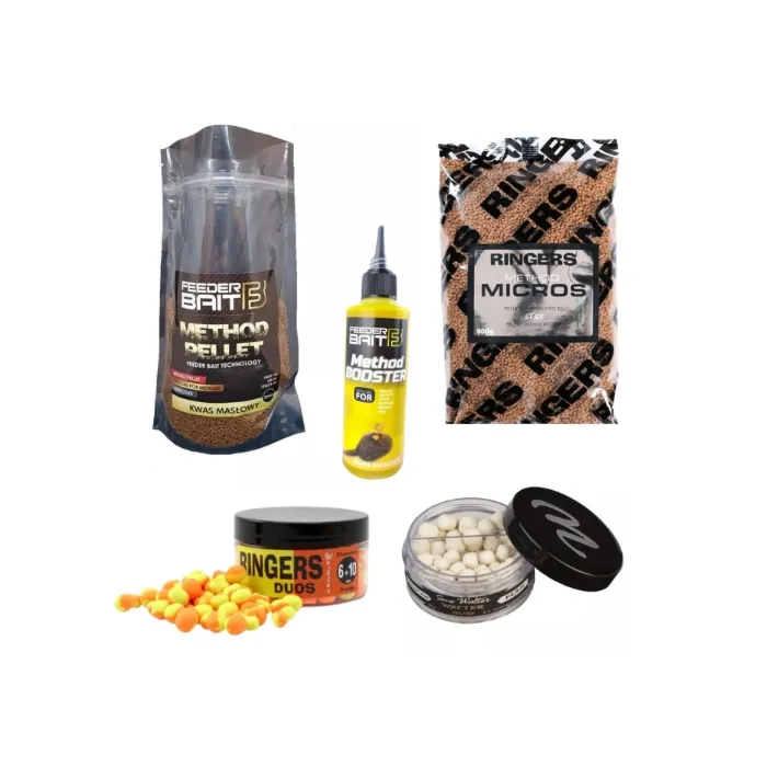 Zestaw przynęt method feeder PRO - dla ogarniętych łowców