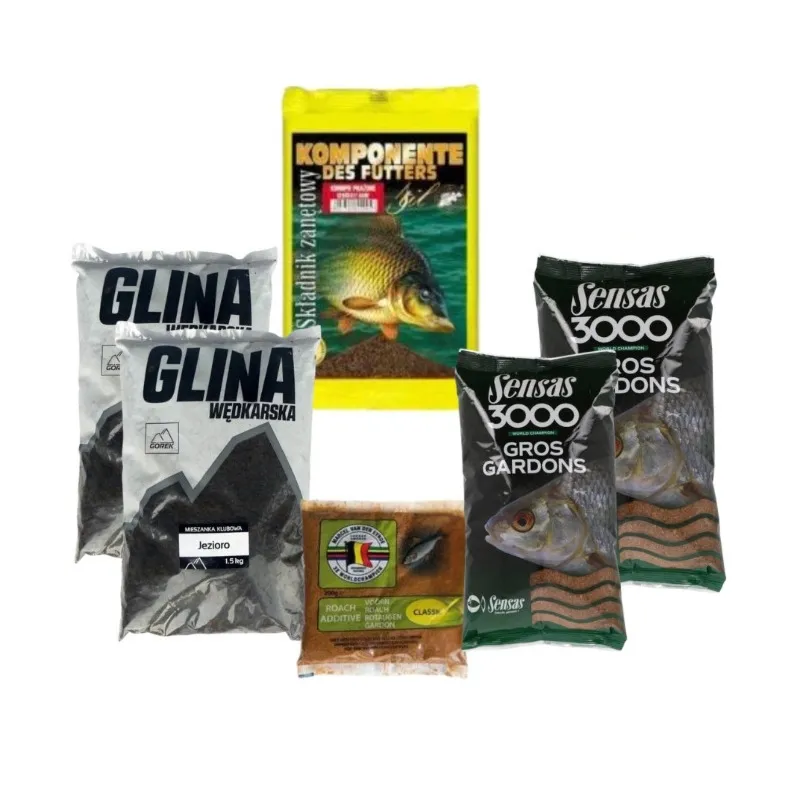 Zestaw zanęt NA PŁOĆ ACTIVE- dla aktywnych wędkarzy