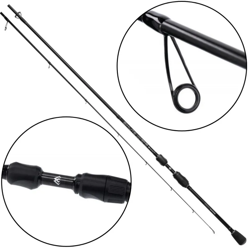 Mikado WĘDKA - BIXLITE LIGHT SPIN 244 c.w. 3-12g (2 sec.)