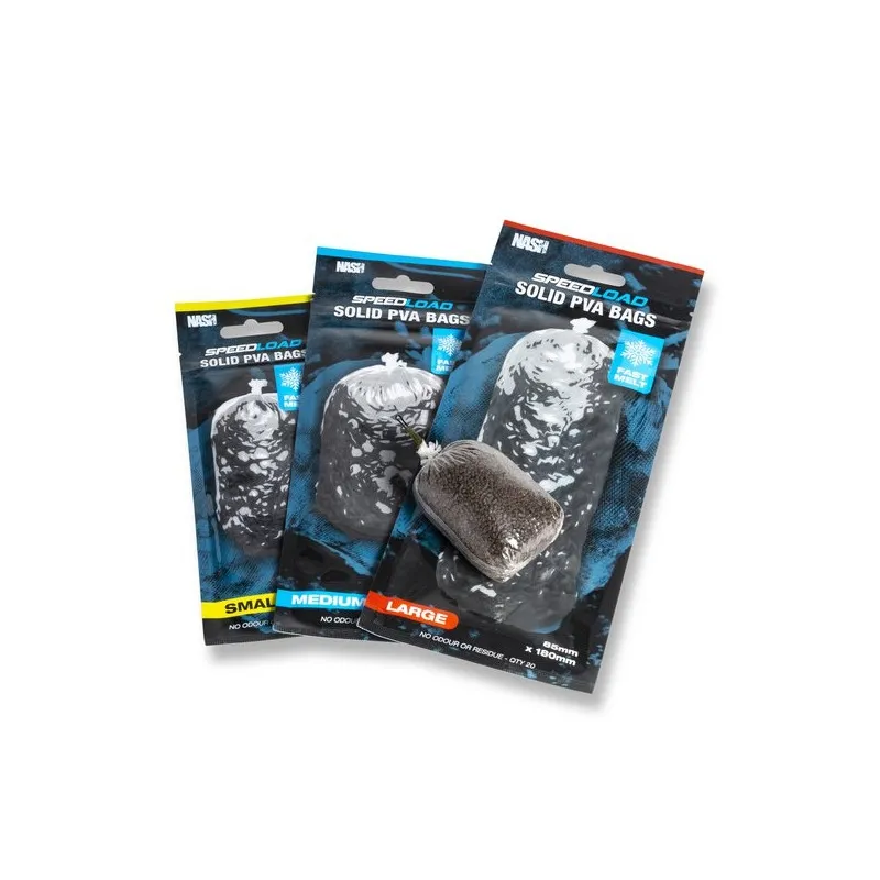 Nash Speedload Solid PVA Bag Small (Fast Melt)