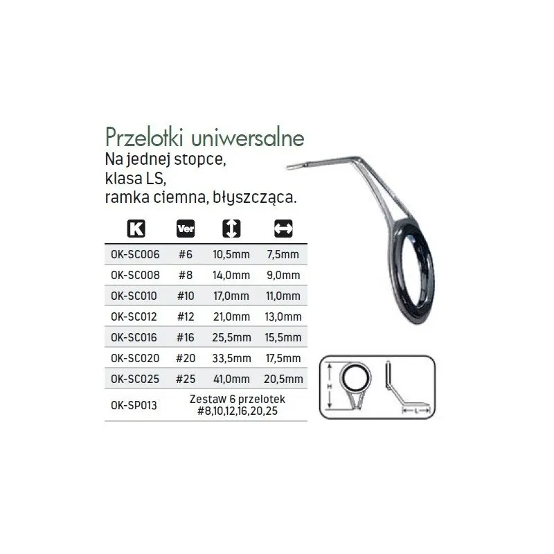 PRZELOTKA JAXON KOMPLET OK-SP013