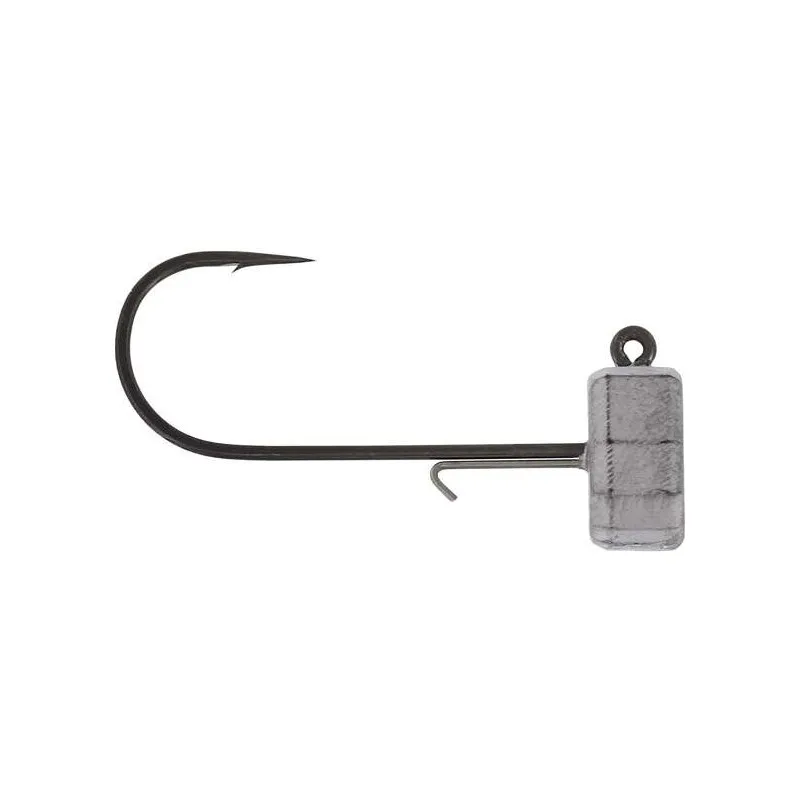Westin NED JIG HEAD 2/0 10.5G BLACK NICKEL 3PCS LEAD
