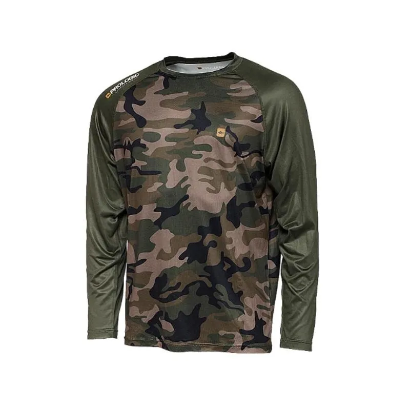 Prologic UV UV CAMO LS T-SHIRT XXL CAMO/GREEN