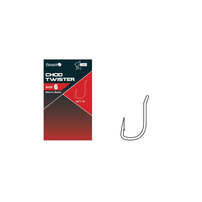 Nash Chod Twister Size 6