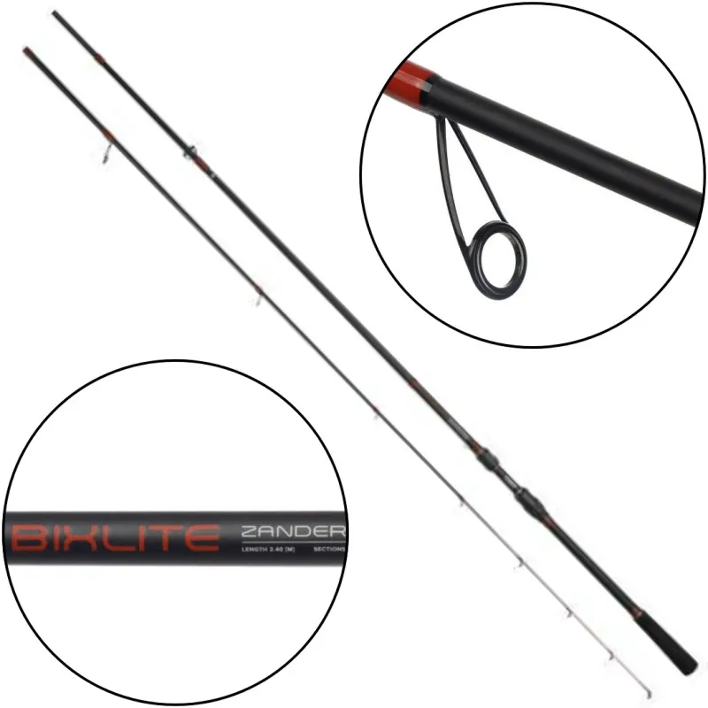 WĘDKA MIKADO BIXLITE ZANDER SPIN 240 10-40g (2 sec)